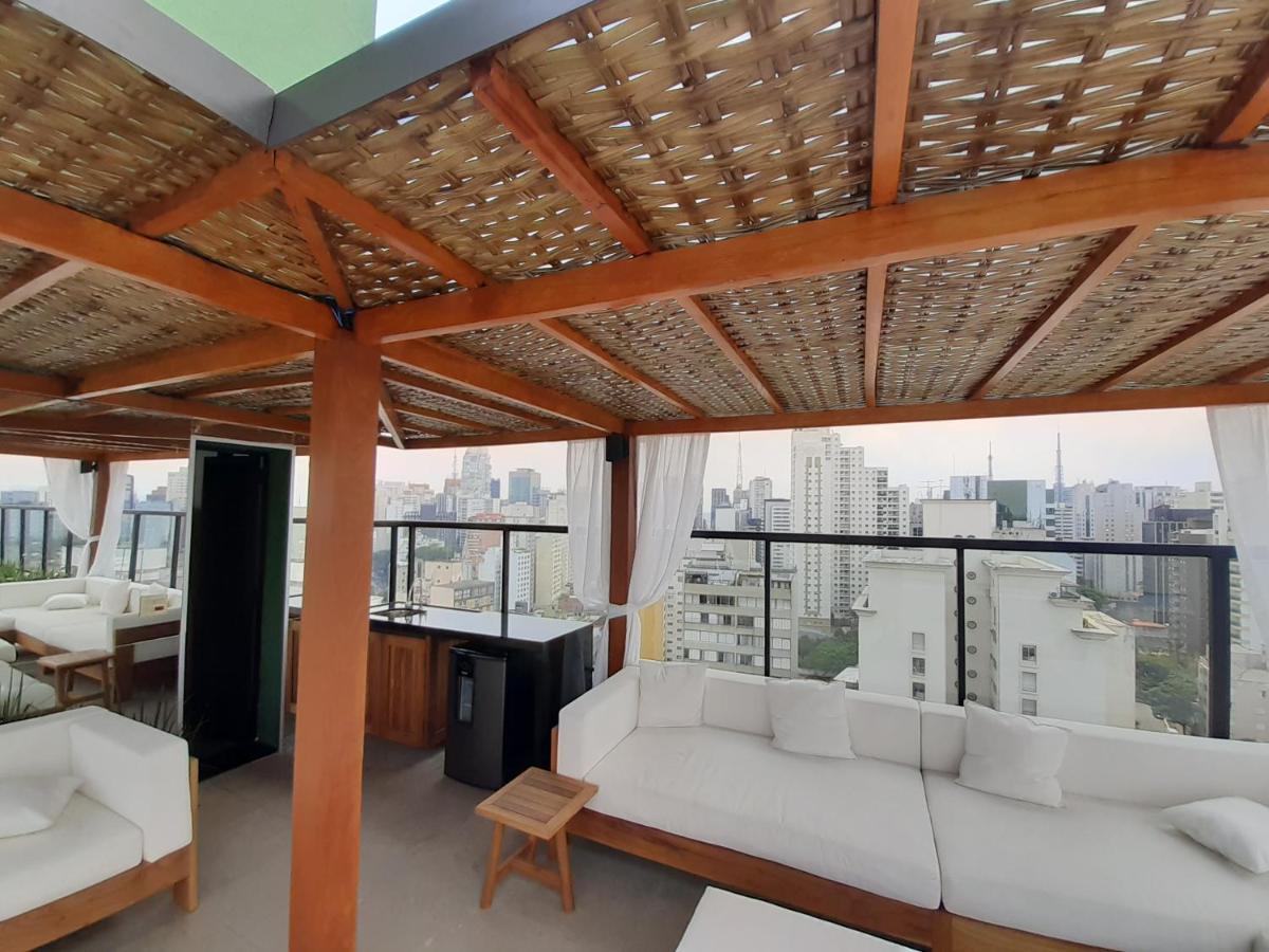 סאו פאולו Roof Top Bela Cintra Residence מראה חיצוני תמונה